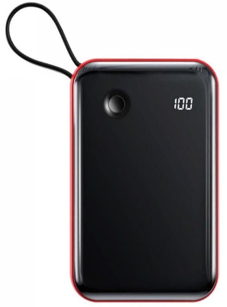 Универсальная мобильная батарея BASEUS Mini S 10000mAh 15W Red в Киеве