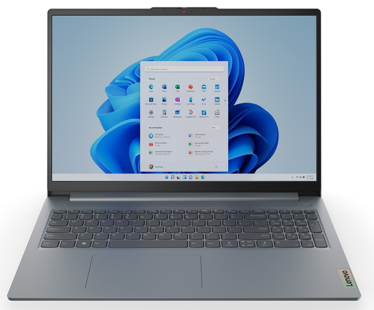 Ноутбук LENOVO IdeaPad Slim 3 16IAH8 Сірий (83ES004ARA) в Києві