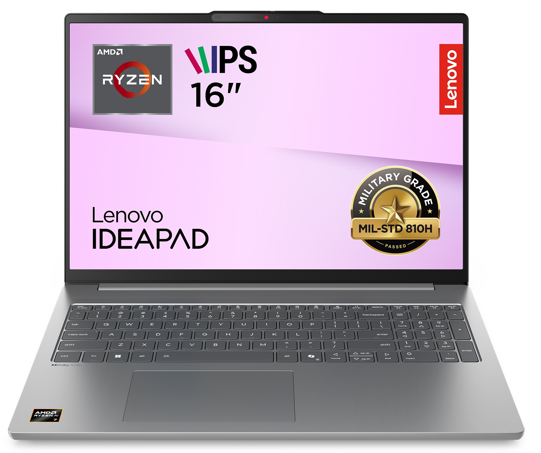 Ноутбук LENOVO IdeaPad Slim 5 16ARP10 Luna Grey (83HU001URA) в Києві