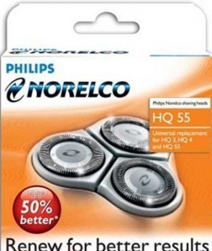 Бриючий блок для бритви Philips HQ55 / 56/50 (3шт) Бриючий блок для бритви Philips HQ55 / 56/50 (3шт)