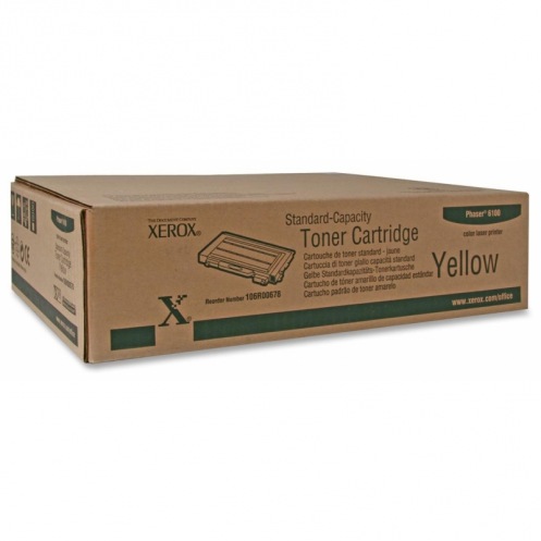 Тонер картридж Xerox PH6100 Yellow (106R00678) Тонер картридж Xerox PH6100 Yellow (106R00678)
