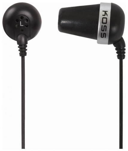 Навушники Koss The PLUG Black Навушники Koss The PLUG Black