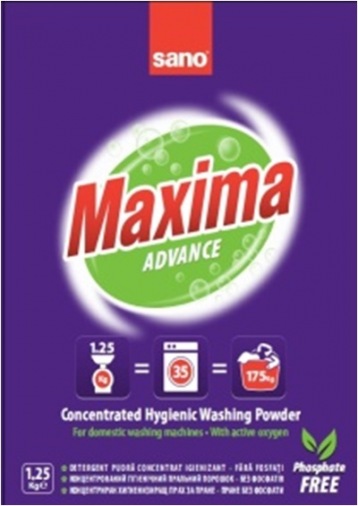 Стиральный порошок SANO "ADVANCE" 1,25 кг Стиральный порошок SANO "ADVANCE" 1,25 кг