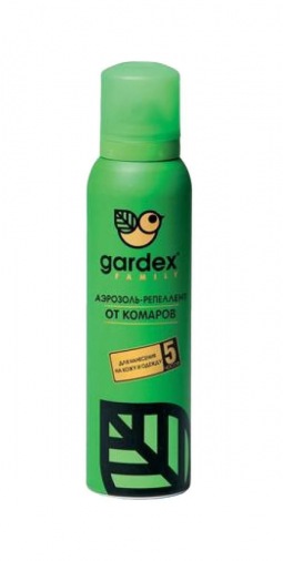 Аерозоль від комарів GARDEX Classic 125 мл Аерозоль від комарів GARDEX Classic 125 мл