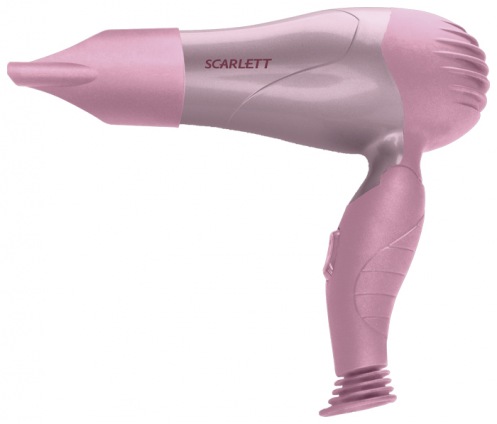 Фен Scarlett SC 076 R (розовый) (Скарлет) Фен Scarlett SC 076 R (розовый) (Скарлет)