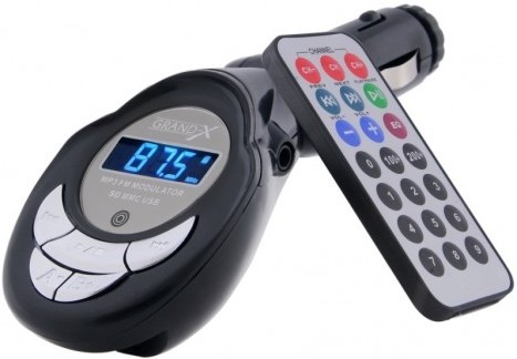Автомобильный FM-модулятор GRAND-X CUFM55 Автомобильный FM-модулятор GRAND-X CUFM55