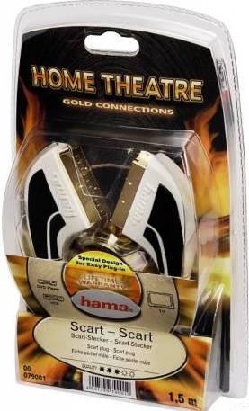Scart аудиовидеокабель HAMA 79001 Scart аудиовидеокабель HAMA 79001