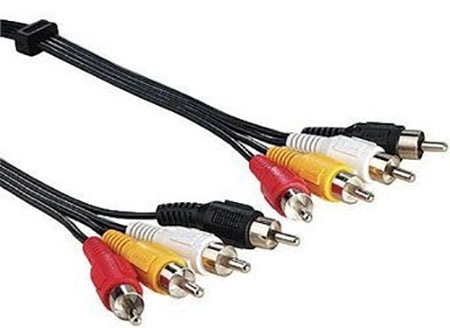 Кабель HAMA 43318(4rca-4rca) 1.2m Кабель HAMA 43318(4rca-4rca) 1.2m