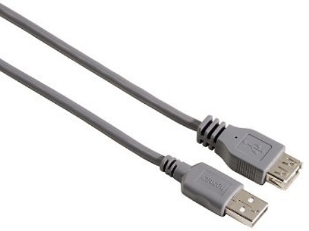 Кабель HAMA 86467 USB A-PL-A-JA 1,8M Кабель HAMA 86467 USB A-PL-A-JA 1,8M