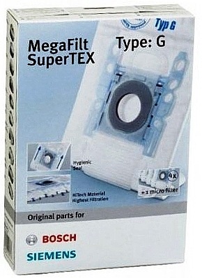 Набор мешков-пылесборников Bosch BBZ41FG Набор мешков-пылесборников Bosch BBZ41FG