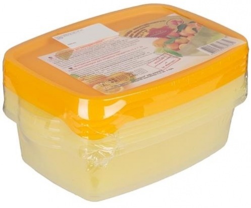 Контейнер для продуктов PLASTTORG 3х1 л. Контейнер для продуктов PLASTTORG 3х1 л.