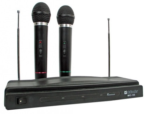 Микрофон Defender MIC-155 (набор - 2шт) Микрофон Defender MIC-155 (набор - 2шт)