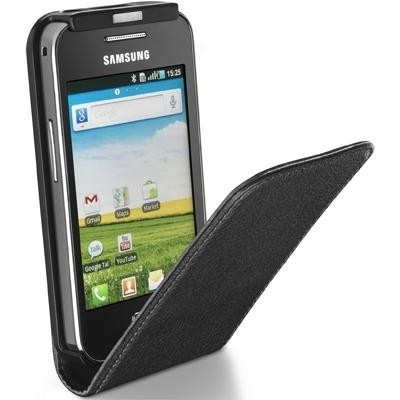 Чехол Flap Essential Samsung S5830 Black Чехол Flap Essential Samsung S5830 Black