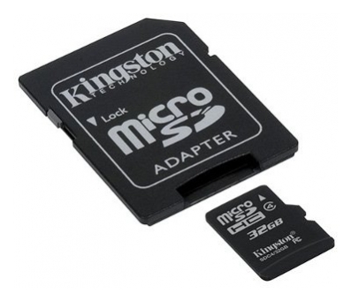Карта пам'яті Kingston MicroSDHC 32GB (Class 4) +S Карта пам'яті Kingston MicroSDHC 32GB (Class 4) +S