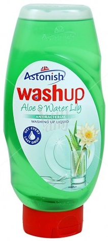 Средство для мытья посуды ASTONISH Алоэ/Лилия 600 мл Средство для мытья посуды ASTONISH Алоэ/Лилия 600 мл