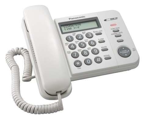 Телефон PANASONIC KX-TS2356UAW Телефон PANASONIC KX-TS2356UAW