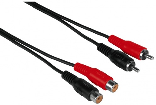 Кабель Hama 43246 (2rca-2rca female) 2,5m Кабель Hama 43246 (2rca-2rca female) 2,5m