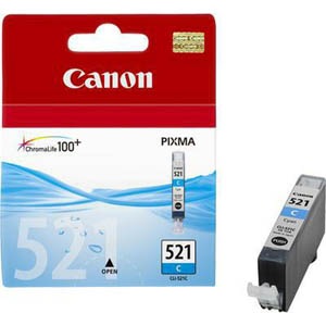 Картридж CANON CLI-521C голубой Картридж CANON CLI-521C голубой