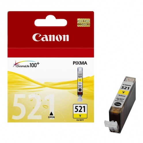 Картридж CANON CLI-521Y желтый Картридж CANON CLI-521Y желтый