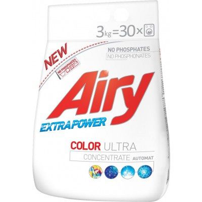 Стиральный порошок Airy AL00515 COLOR 3кг Стиральный порошок Airy AL00515 COLOR 3кг