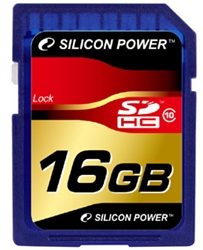 Карта памяти Silicon Power SDHC 16 GB 10 Cl Карта памяти Silicon Power SDHC 16 GB 10 Cl