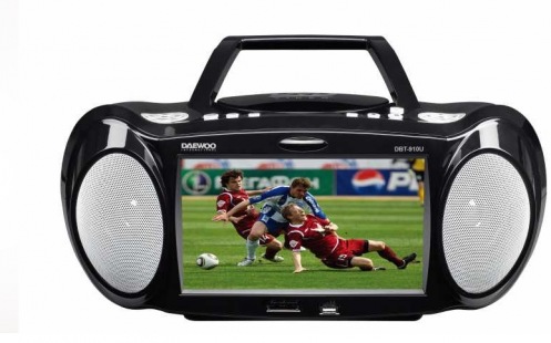 Портативный DVD-плеер Boomboox Daewoo DBT-910 U Портативный DVD-плеер Boomboox Daewoo DBT-910 U