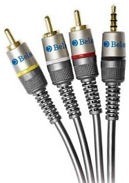 Кабель BELSIS BW1544 3,5Mini-Jack-3RCA 1,5m Кабель BELSIS BW1544 3,5Mini-Jack-3RCA 1,5m