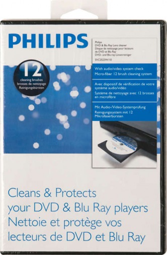 Чистящий диск д/DVD PHILIPS SVC2523W Чистящий диск д/DVD PHILIPS SVC2523W
