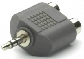 Адаптер 3,5мм-2RCA Teccus/Vivanco T550-N Адаптер 3,5мм-2RCA Teccus/Vivanco T550-N