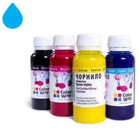 Чорнила CW Canon CL-38 Cyan Чорнила CW Canon CL-38 Cyan