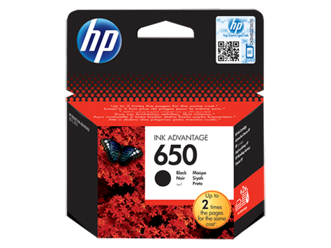 Картридж HP 650 Black Ink Cartridge CZ101AE Картридж HP 650 Black Ink Cartridge CZ101AE