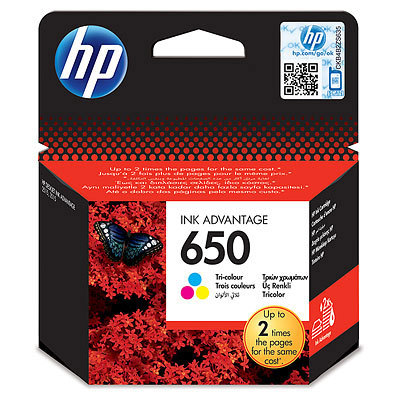 Картридж HP 650 Tri-colour Ink Cartridge CZ102AE Картридж HP 650 Tri-colour Ink Cartridge CZ102AE