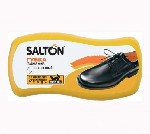 SALTON Губка ВОЛНА д/гладкой кожи с норк.маслом SALTON Губка ВОЛНА д/гладкой кожи с норк.маслом