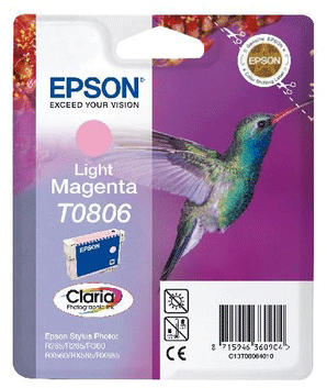 Картридж EPSON C13T08064010 світло-пурпурний Картридж EPSON C13T08064010 світло-пурпурний