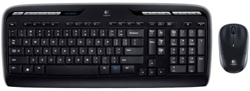 Клавіатура + миша Logitech Wireless Combo MK330 Black USB Клавіатура + миша Logitech Wireless Combo MK330 Black USB