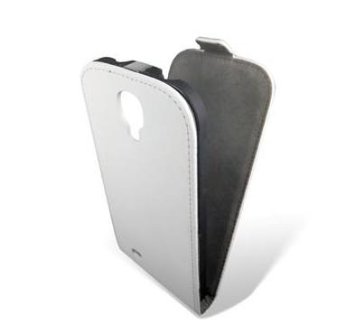 Чохол GlobalCase Samsung i9500 (Flip Down) White Чохол GlobalCase Samsung i9500 (Flip Down) White