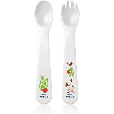Набор PHILIPS AVENT SCF 712 (ложка и вилка) Набор PHILIPS AVENT SCF 712 (ложка и вилка)