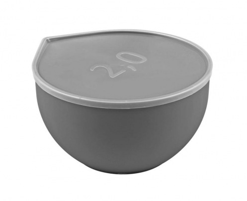 Миска для миксера с крышкой PLAST TEAM 2.0л 2513 Миска для миксера с крышкой PLAST TEAM 2.0л 2513