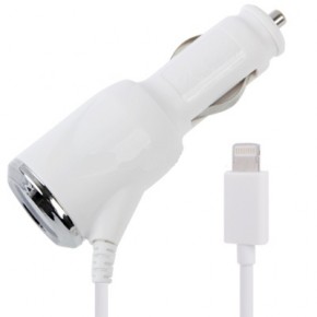 Автомобільний зарядний пристрій EasyLink для iPad Retina / Mini / iPhone 5 Автомобільний зарядний пристрій EasyLink для iPad Retina / Mini / iPhone 5