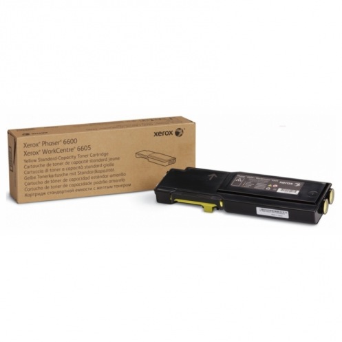 Тонер картридж Xerox PH6600/WC6605 Yellow (Max) (106R02235) Тонер картридж Xerox PH6600/WC6605 Yellow (Max) (106R02235)