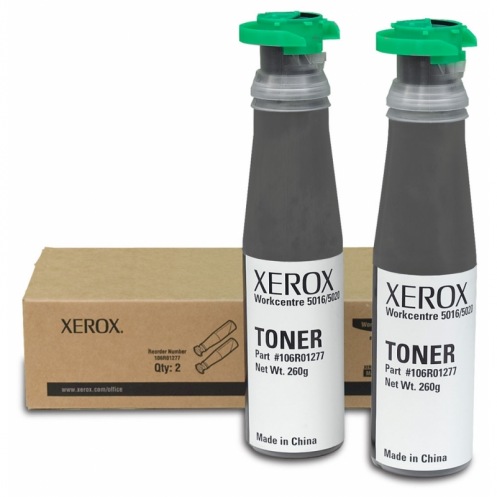 Тонер картридж Xerox WC 5016/ 5020 (комплект из 2шт) (106R01277) Тонер картридж Xerox WC 5016/ 5020 (комплект из 2шт) (106R01277)