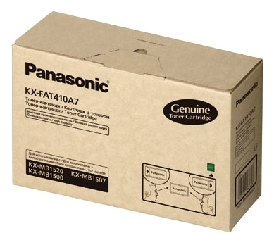 Тонер-картридж Panasonic KX-FAT410A7 (2500стр) для KX-MB1500/1520 Тонер-картридж Panasonic KX-FAT410A7 (2500стр) для KX-MB1500/1520