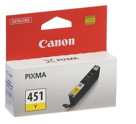 Чернильница Canon CLI-451Y (Yellow) PIXMA MG5440/MG6340 (6526B001) Чернильница Canon CLI-451Y (Yellow) PIXMA MG5440/MG6340 (6526B001)
