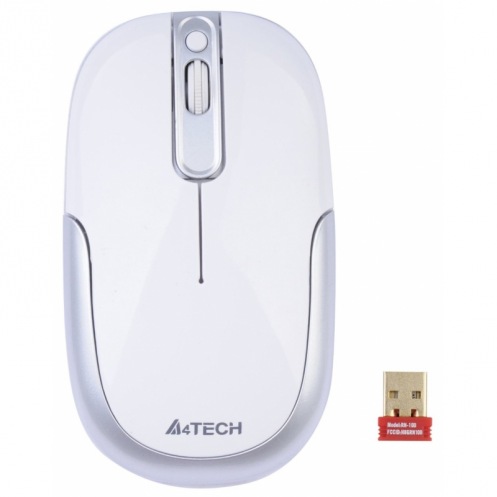 Мышь A4Tech G9-110H-2 бело-серебряная, Holeless, USB Мышь A4Tech G9-110H-2 бело-серебряная, Holeless, USB