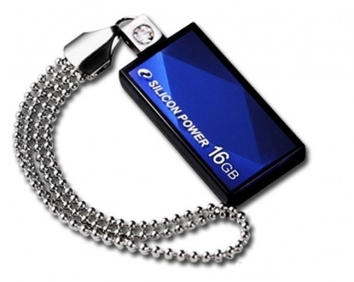 Накопитель USB 16Gb SiliconPower Touch 810 Blue (SP016GBUF2810V1B) Накопитель USB 16Gb SiliconPower Touch 810 Blue (SP016GBUF2810V1B)
