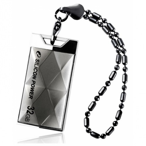 Накопитель USB 32GB Silicon Power Touch 850 Titanium (SP032GBUF2850V1T) Накопитель USB 32GB Silicon Power Touch 850 Titanium (SP032GBUF2850V1T)