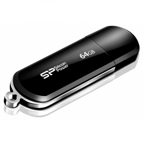Накопичувач USB 64G Silicon Power LuxMini 322 Black (SP064GBUF2322V1K) Накопичувач USB 64G Silicon Power LuxMini 322 Black (SP064GBUF2322V1K)