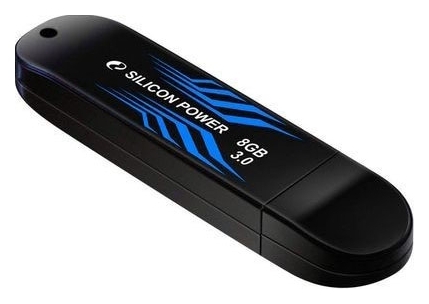 Накопитель USB Silicon Power Blaze series B10 8 GB Blue (SP008GBUF3B10V1B) Накопитель USB Silicon Power Blaze series B10 8 GB Blue (SP008GBUF3B10V1B)