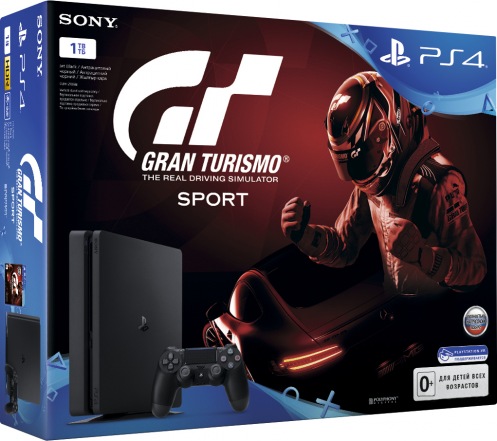 Консоль Sony PS4 Slim 1TB Black (Gran Turismo) Консоль Sony PS4 Slim 1TB Black (Gran Turismo)