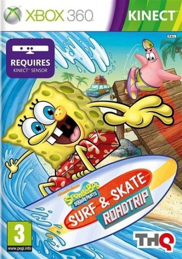 Игра Xbox 360 Spongebob Surf & Skate Road (Kinect) Игра Xbox 360 Spongebob Surf & Skate Road (Kinect)